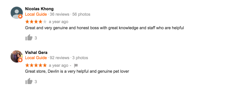 The Lovely Pets Satisfied Customer Review